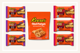 new reese's ph&j big cups and filled pretzels