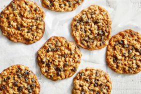 sourdough discard oatmeal lace cookies