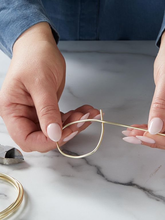 looping gold wire for egg dip