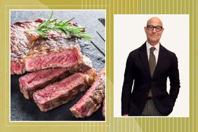 Steak and Stanley Tucci