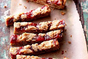 Chewy Cherry-Almond Bars
