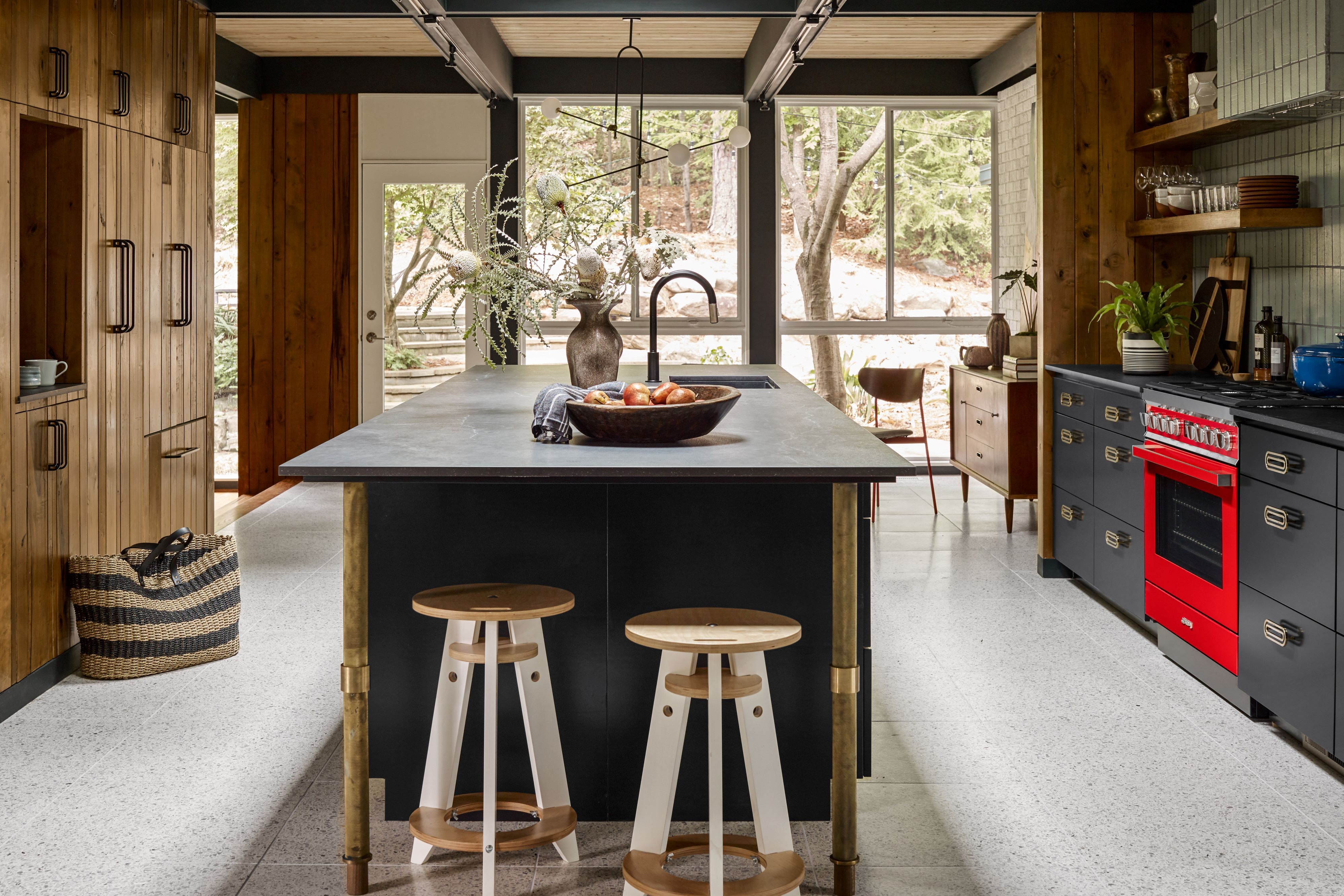 midcentury modern kitchen