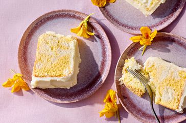 Daffodil Cake Slices