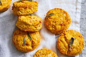Pumpkin-Sage White Cheddar Biscuits