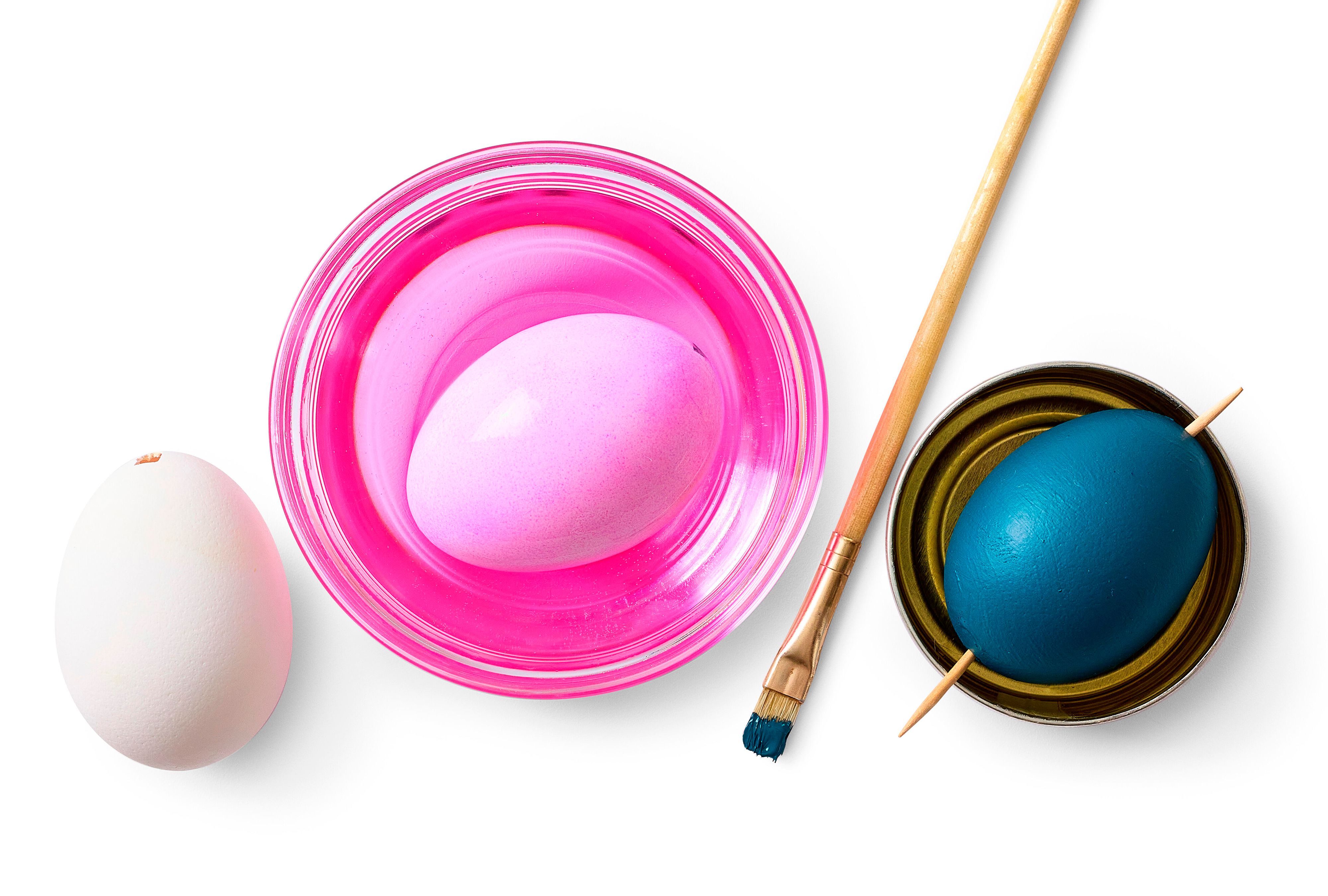 How to create botanical Easter eggs