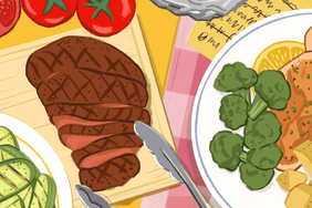 illustration of steak