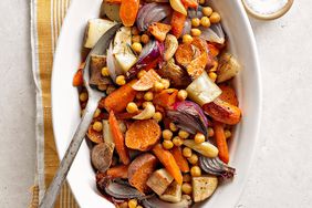 Roasted Vegetables and Chickpeas