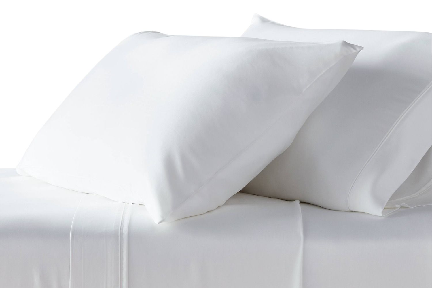 Queen 320 Thread Count Cool TENCEL? Lyocell Sheet Set White - Threshold?