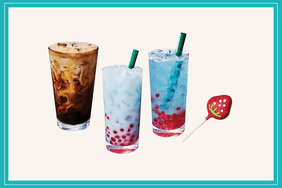 starbucks summer drinks: horchata iced latte, refreshers with boba, strawberry cake pop